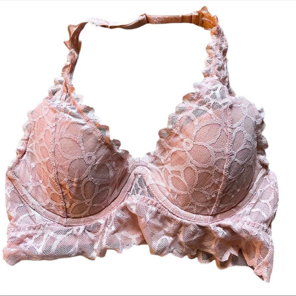 PINK Victoria's Secret halter style bralette XS.